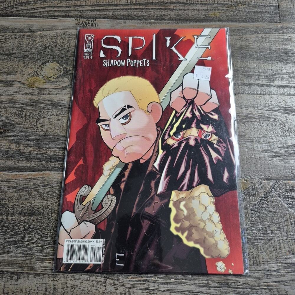 Spike Shadow Puppets #2 B Comic Book 2007 IDW Publishing Buffy Vampire Slayer